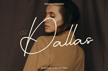 CS Dallas – Signature Font