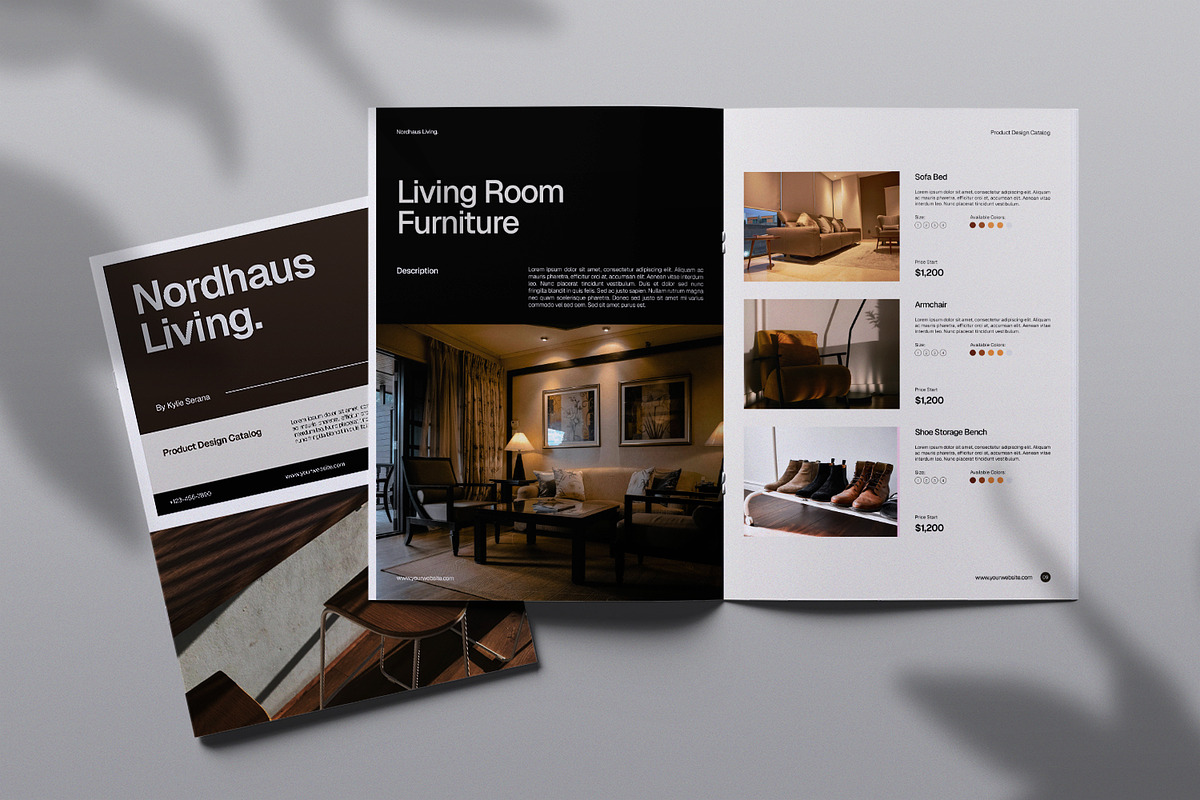 Furniture Product Catalog Magazine, a Print Template by Portocraft (Photo 4 of 6)
