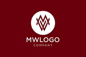 Letter MW Logo Design, a Branding & Logo Template by Buqancreative