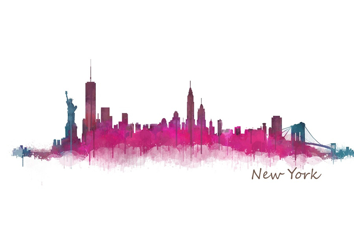 20x Files Pack New York NYC Skylines, an Illustration by HQPhoto Store (Photo 3 of 11)