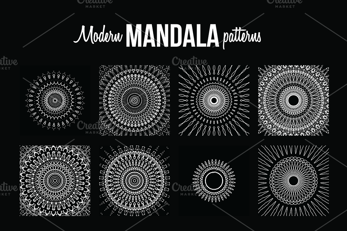 Modern mandala collection, an Illustration by The Odd Seed (Photo 2 of 27)