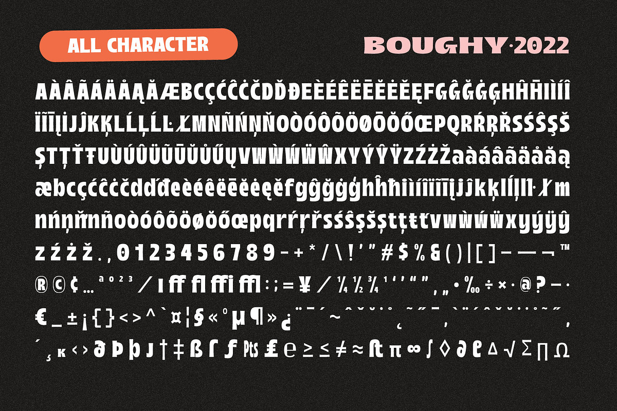 Boughy - Font Family |9 Fonts, a Serif Font by Craft Supply Co. (Photo 12 of 13)