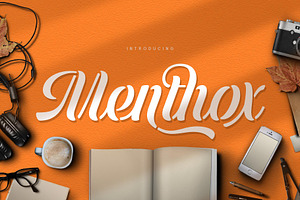 Menthox Typeface