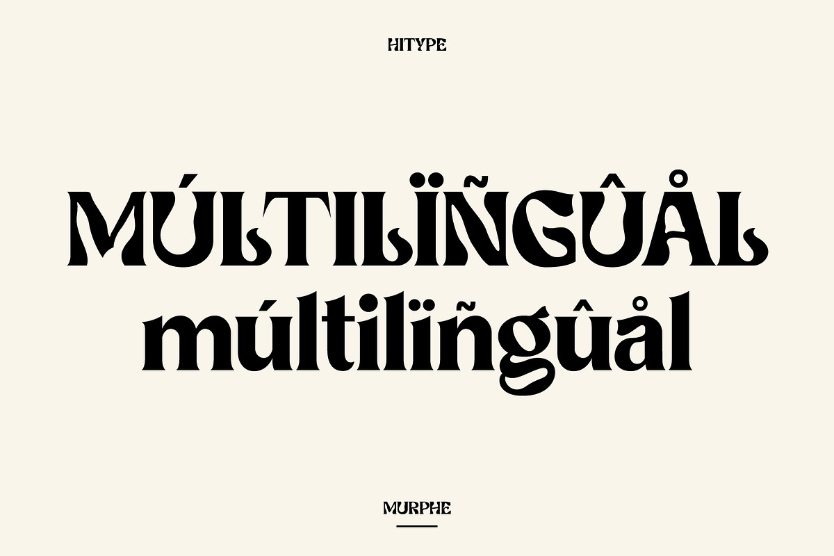 Murphe Display Typeface - Hitype, a Serif Font by Hitype (Photo 7 of 12)