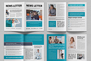 Corporate Newsletter Design Template, a Magazine Template by ContestDesign (Thumbnail 2 of 2)