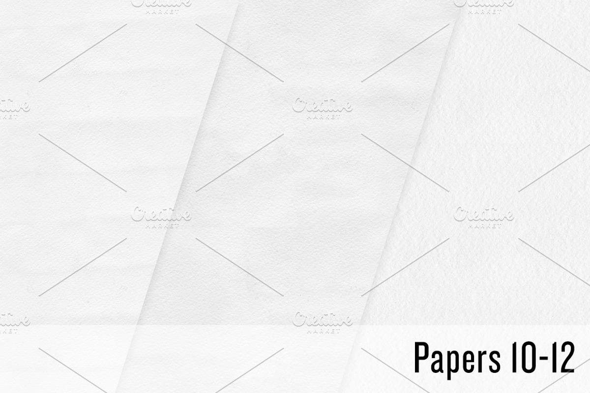 12 High-Res Watercolor Papers preview 5