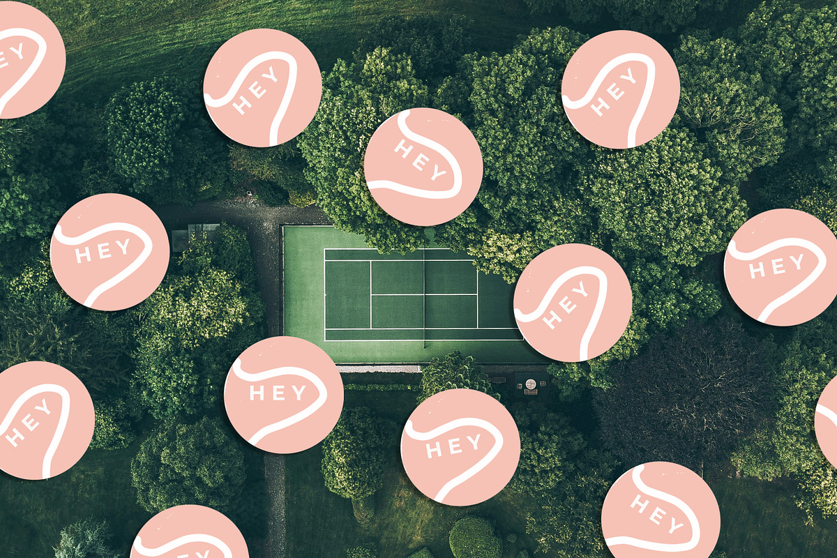Tennis & Sport Icons + Marker Font, an Object Graphic by Laras Wonderland (Photo 6 of 10)