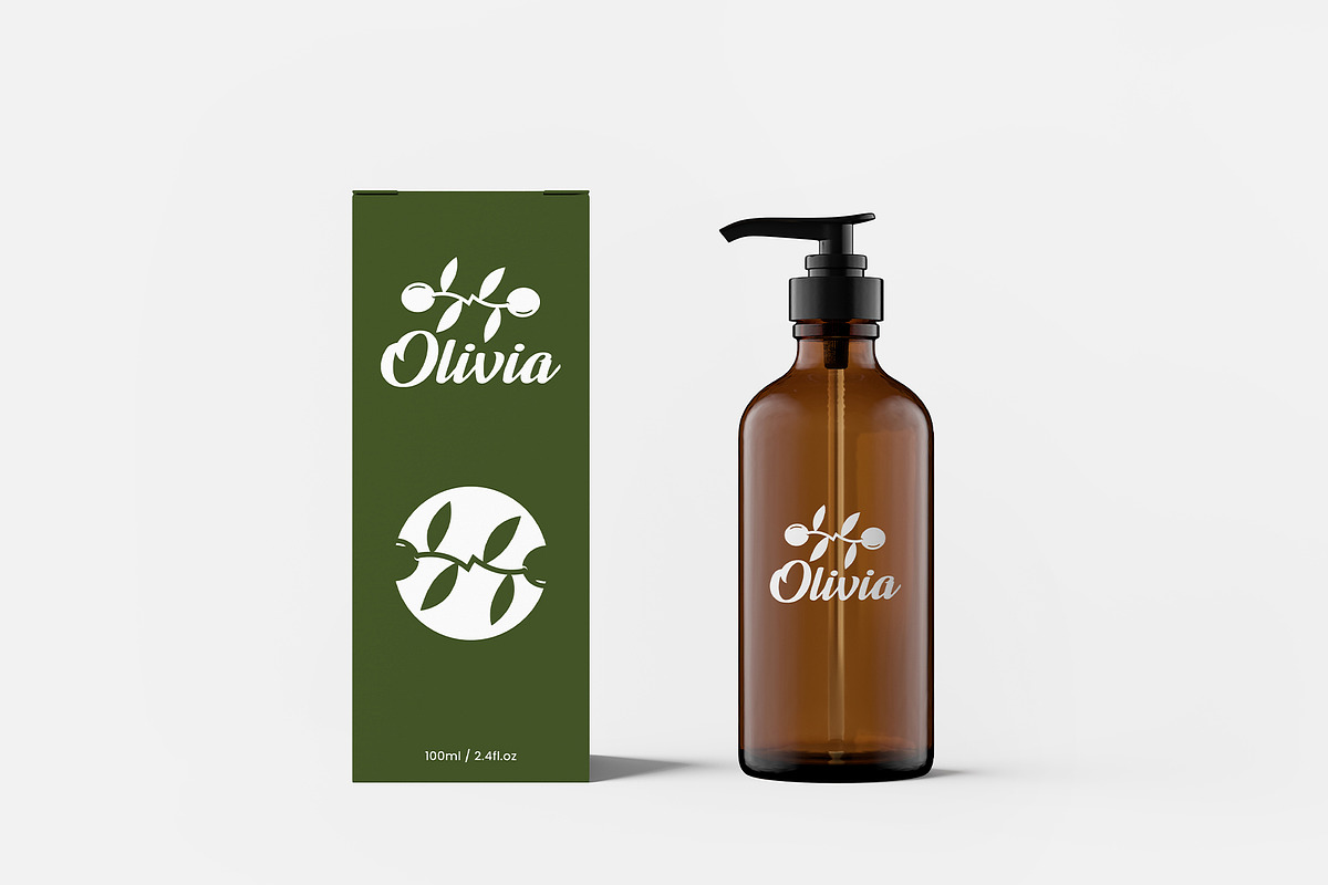 Olivia Beauty Products Logo, a Branding & Logo Template by Faisal Mehmood (Photo 2 of 3)
