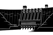 Hydroelectric Dam Power Silhouette, an Illustration by musafir_fashion (Thumbnail 13 of 16)
