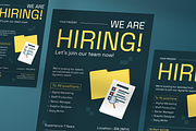 Green We are Hiring Flyer, a Flyer Template by Annora Studio (Thumbnail 5 of 6)