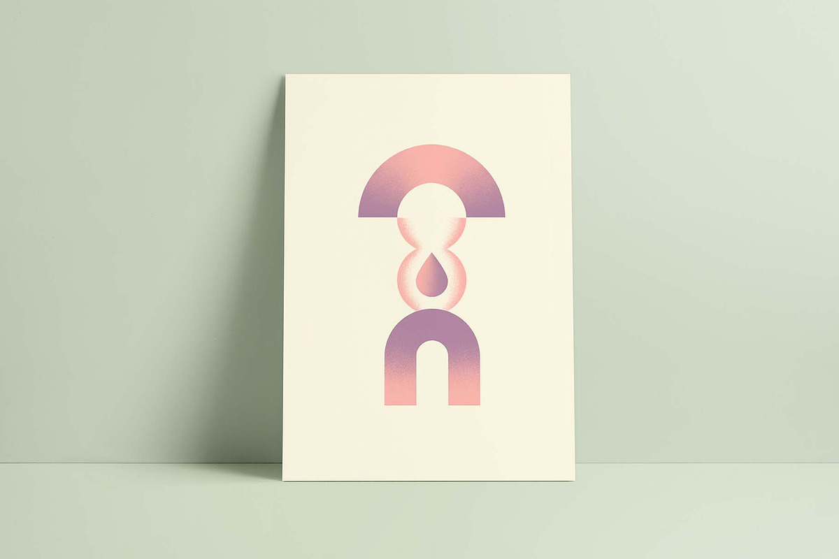 Shapes & Grainy Gradients, an Object Graphic by Paulina Sara Design (Photo 4 of 14)
