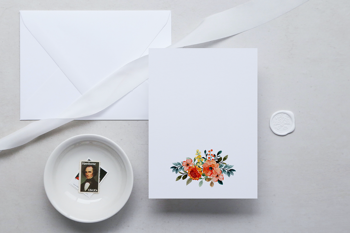 Editable Floral Wedding Invitation, an Invitation Template by ForeverPrint (Photo 5 of 9)