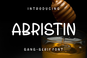 ABRISTIN, a Sans Serif Font by lelevien (Thumbnail 3 of 5)