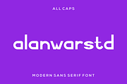 Gogon modern sans serif font, a Sans Serif Font by alanwarstd (Thumbnail 3 of 5)