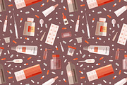 Medicine set + seamless pattern, a Healthcare Illustration by Good Studio (Thumbnail 10 of 14)