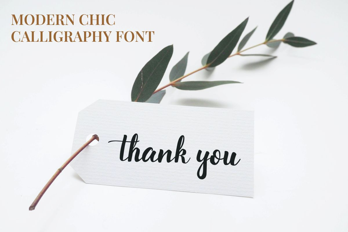 callissta // Modern Calligraphy., a Script Font by syabab studio (Photo 10 of 10)