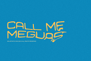 Meguas, a Sans Serif Font by 24Design Studios (Thumbnail 8 of 9)