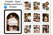 Wedding mood board template, a Stationery Template by EvaTemplates (Thumbnail 3 of 8)