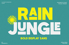 Bold Ligature Sans - Rain Jungle