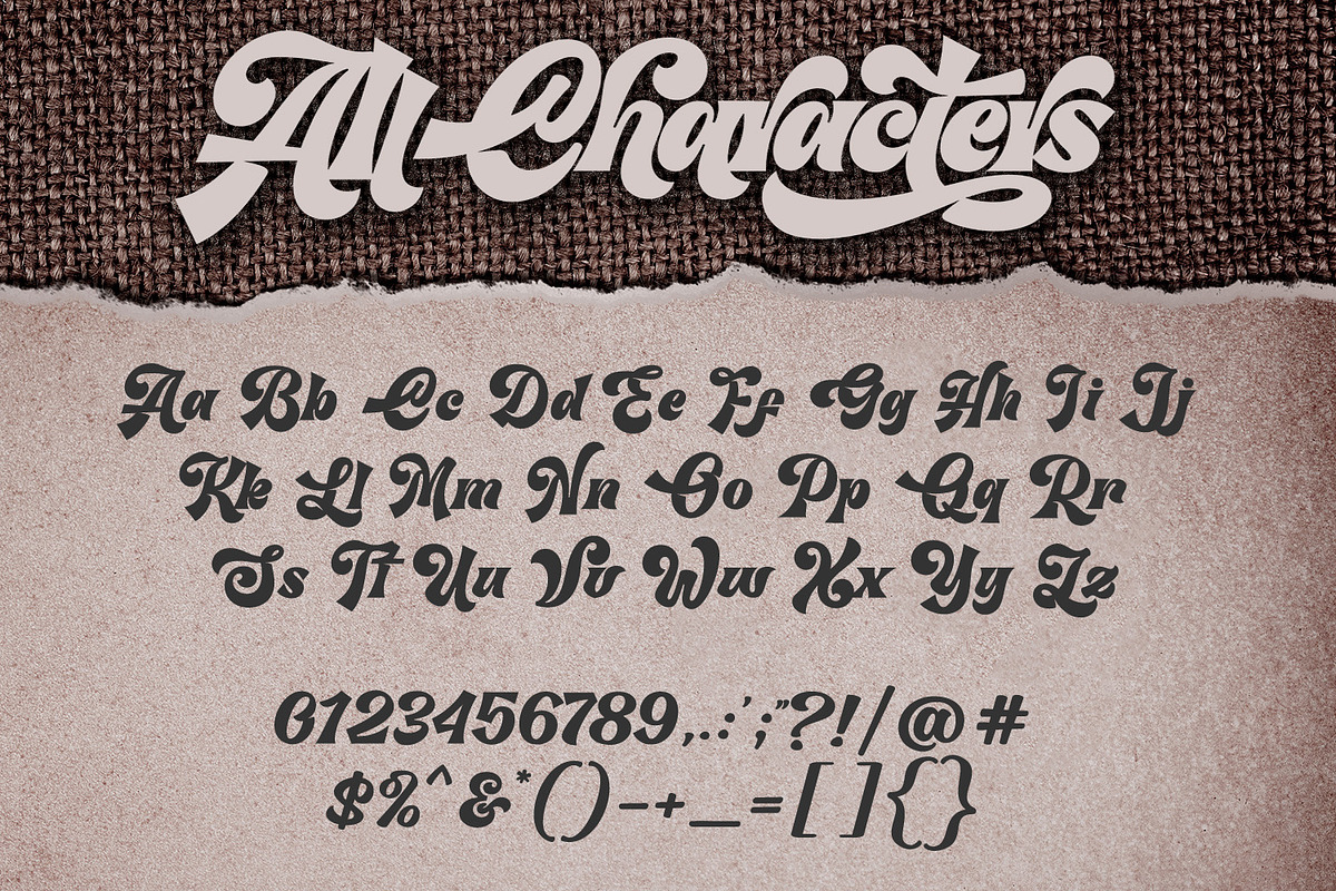 Gallantic - Vintage Retro Font, a Serif Font by Subectype Studio (Photo 9 of 9)
