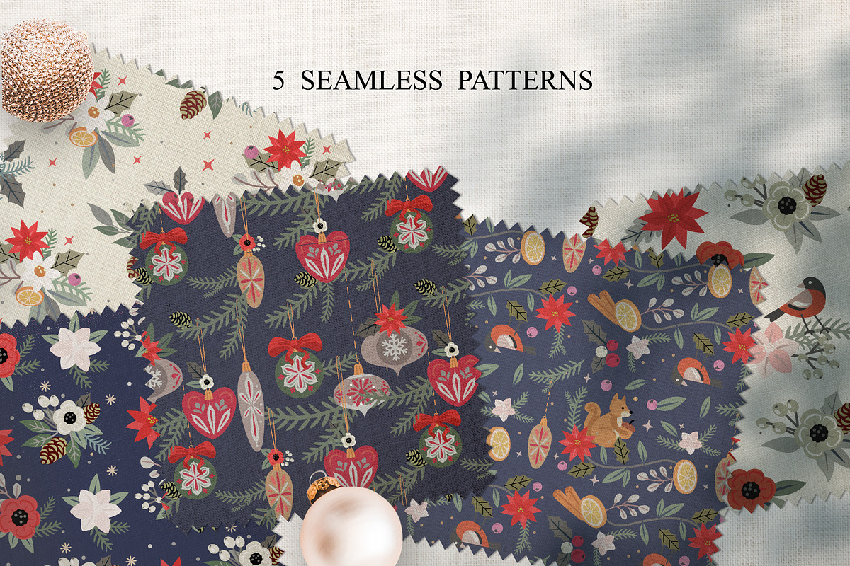 Christmas spirit. Xmas collection., a Decorative Illustration by bioraven (Photo 13 of 17)