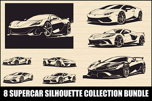 Luxury Car Clipart Vector Pack, an Illustration by BIPLOB EXPERT