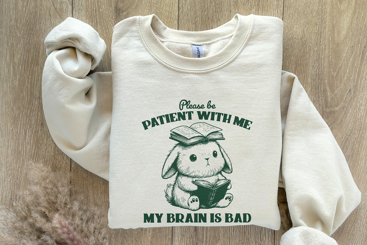 Bad Brain PNG, Retro Mental Health, an Illustration by SharpMarketplace (Photo 8 of 9)