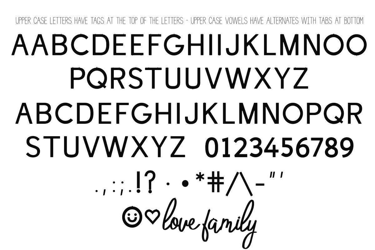 Letter board Font and Background, a Sans Serif Font by DailyMiracleDigitals,LLC (Photo 4 of 5)
