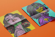 Pop Line Art Photo Effects, an Action Add-On by Amorjesu.com (Thumbnail 17 of 43)