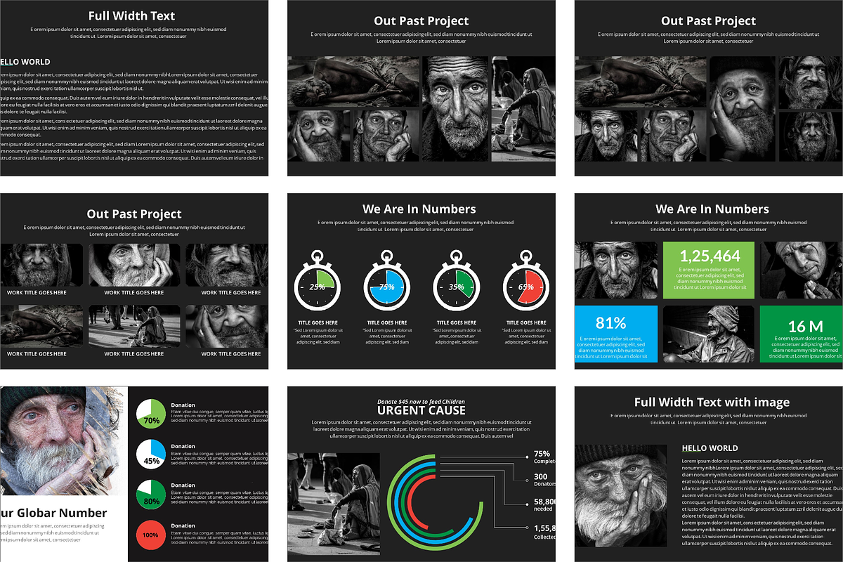 Dev Charity Template Bundle, a Presentation Template by litoondev (Photo 6 of 6)