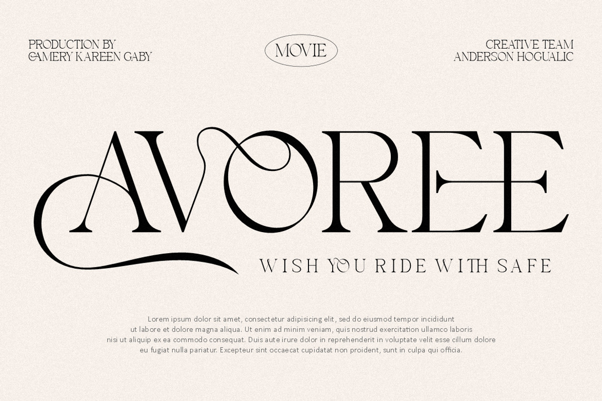 Notica Serif Font – Elegant Font, a Serif Font by HansCo Studio (Photo 6 of 10)