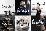 Hamburg, a Script Font by Creamy Script (Thumbnail 2 of 4)
