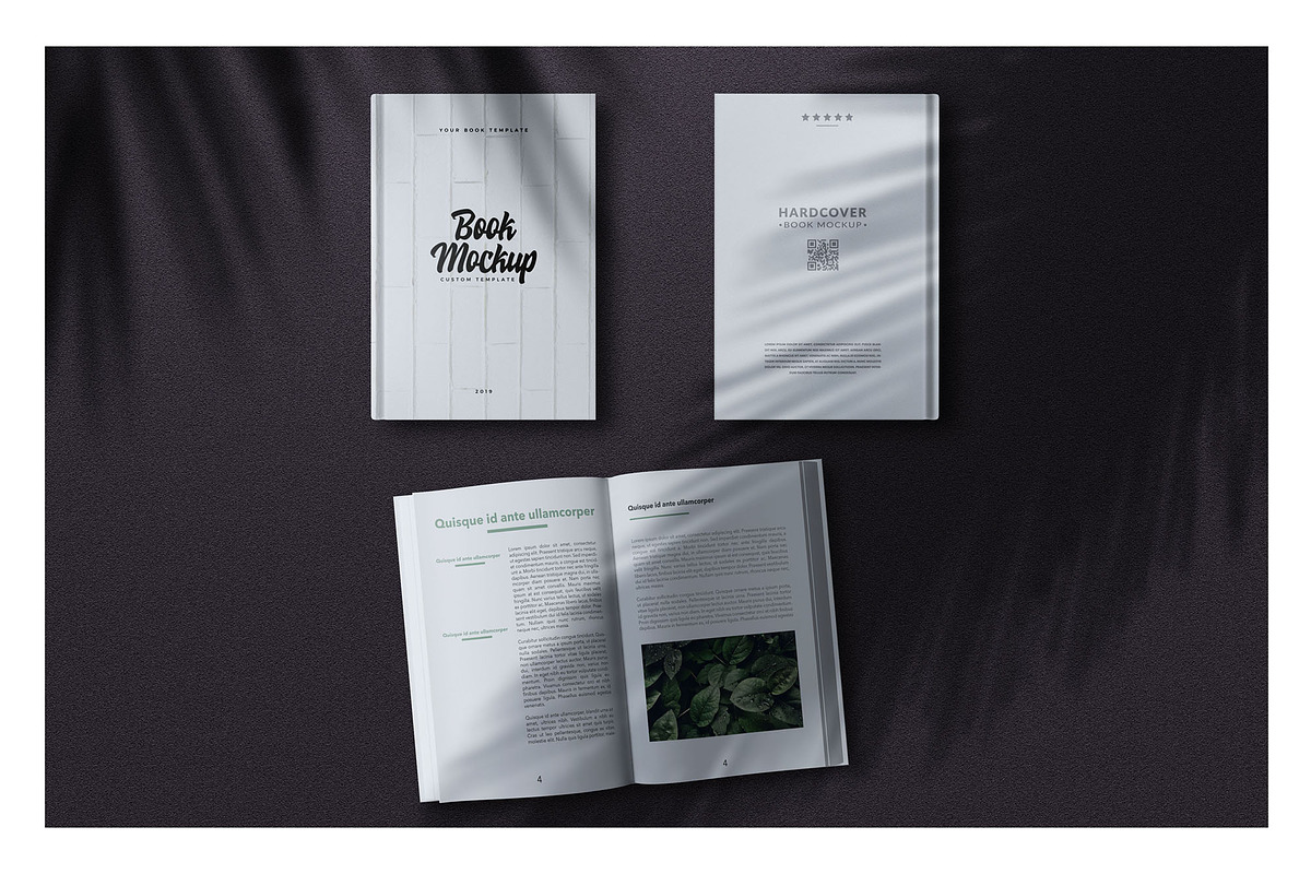 Moody Book Mockup Collection, a Print Template by AndrewPixel (Photo 9 of 11)