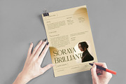 Elegant CV Resume Set, a Resume Template by Neermana (Thumbnail 2 of 5)