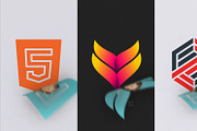 Layer Peel Logo for DaVinci Resolve, a Templates & Theme by iamkoltunov (Thumbnail 1 of 3)