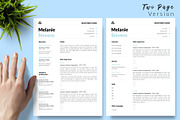 Nurse Resume Template / CV - Melanie, a Resume Template by Templates Design Co. (Thumbnail 3 of 17)