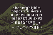 Module 24 - 8Bit Tech Font, a Sans Serif Font by HipFonts (Thumbnail 2 of 10)