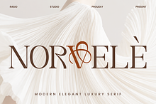 Norvele Modern Luxury Serif Font