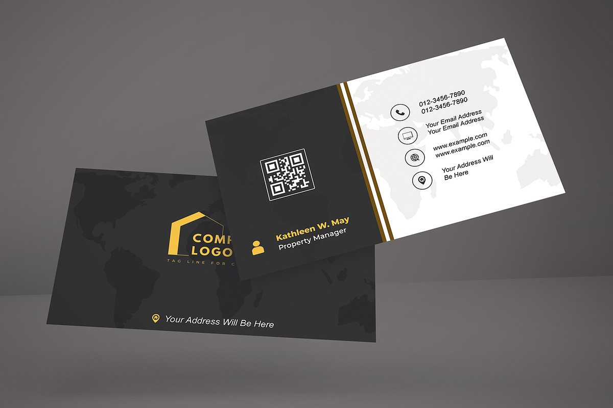 Minimalist Business Card PSD preview 2
