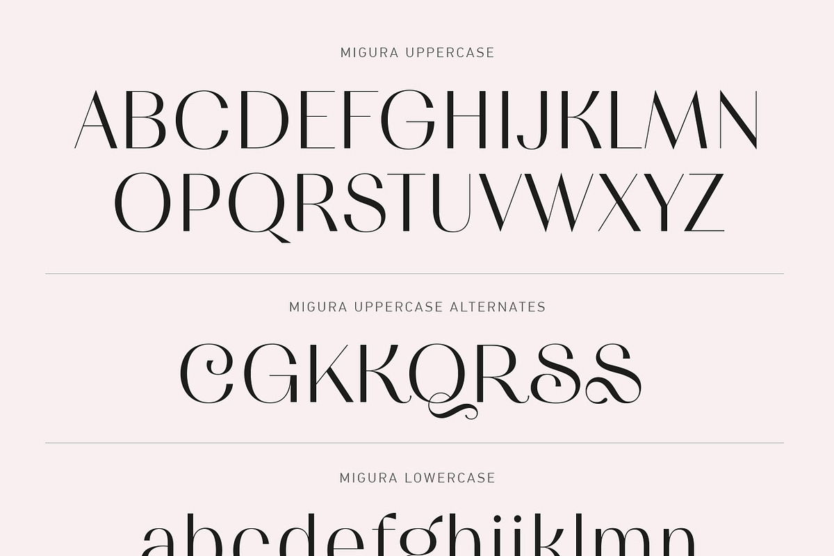 Migura Sans Font Family, a Sans Serif Font by Andrey Sharonov (Photo 10 of 23)