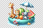 Summer Animals on Float Sublimation, a Graphic by CitraGraphics (Thumbnail 5 of 6)