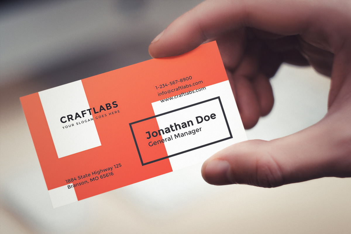 Simple Creative Business Card - 50, a Business Card Template by ND Design (Photo 6 of 8)