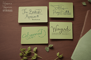Hosaria Vesperine Handwriting Font, a Handwritten Font by Letterhanna Studio (Thumbnail 2 of 12)