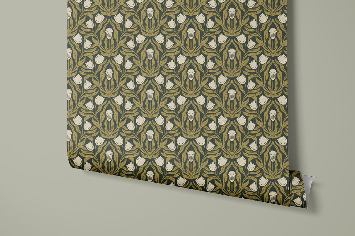 Classic Wallpaper Vol 3, a Wallpaper Graphic by Bloomart Studio (Photo 4 of 5)