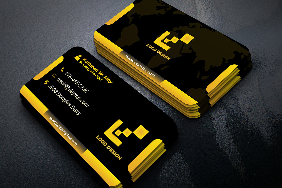 Elegant Executive Card PSD