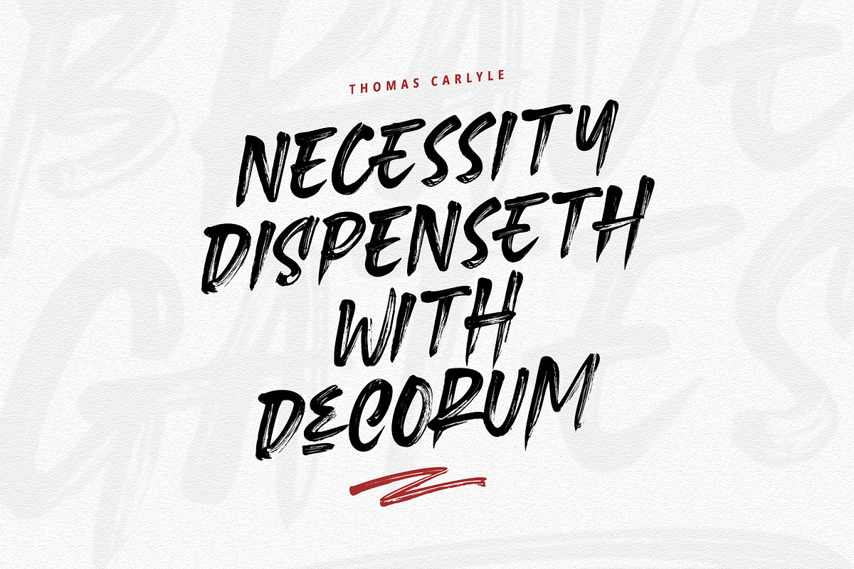 Brave Gates, a Script Font by din-studio.com (Photo 10 of 11)