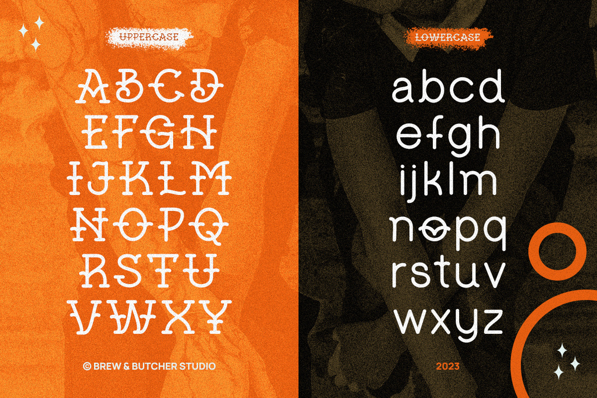 Cry Ink | Tattoos Typeface, a Serif Font by Brew & Butcher Studio (Photo 2 of 11)