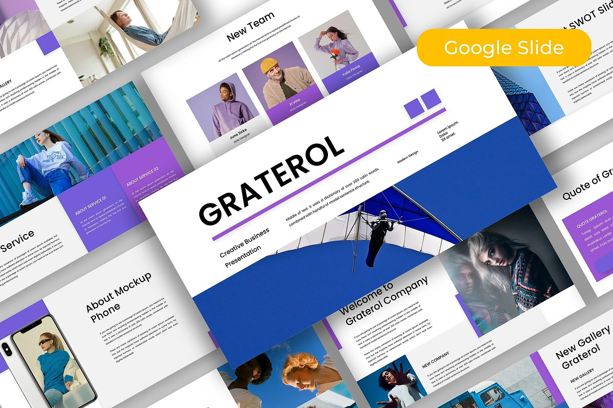 Graterol – Business Google Slide, a Presentation Template by kreatifreya (Photo 1 of 5)