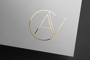 Logo Mockup, a Merchandise Mockup by GfxFoundry