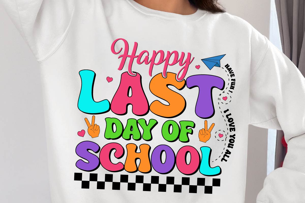 Happy Last Day of School Svg PNG, an Object Graphic by Digi_Design_World (Photo 5 of 7)